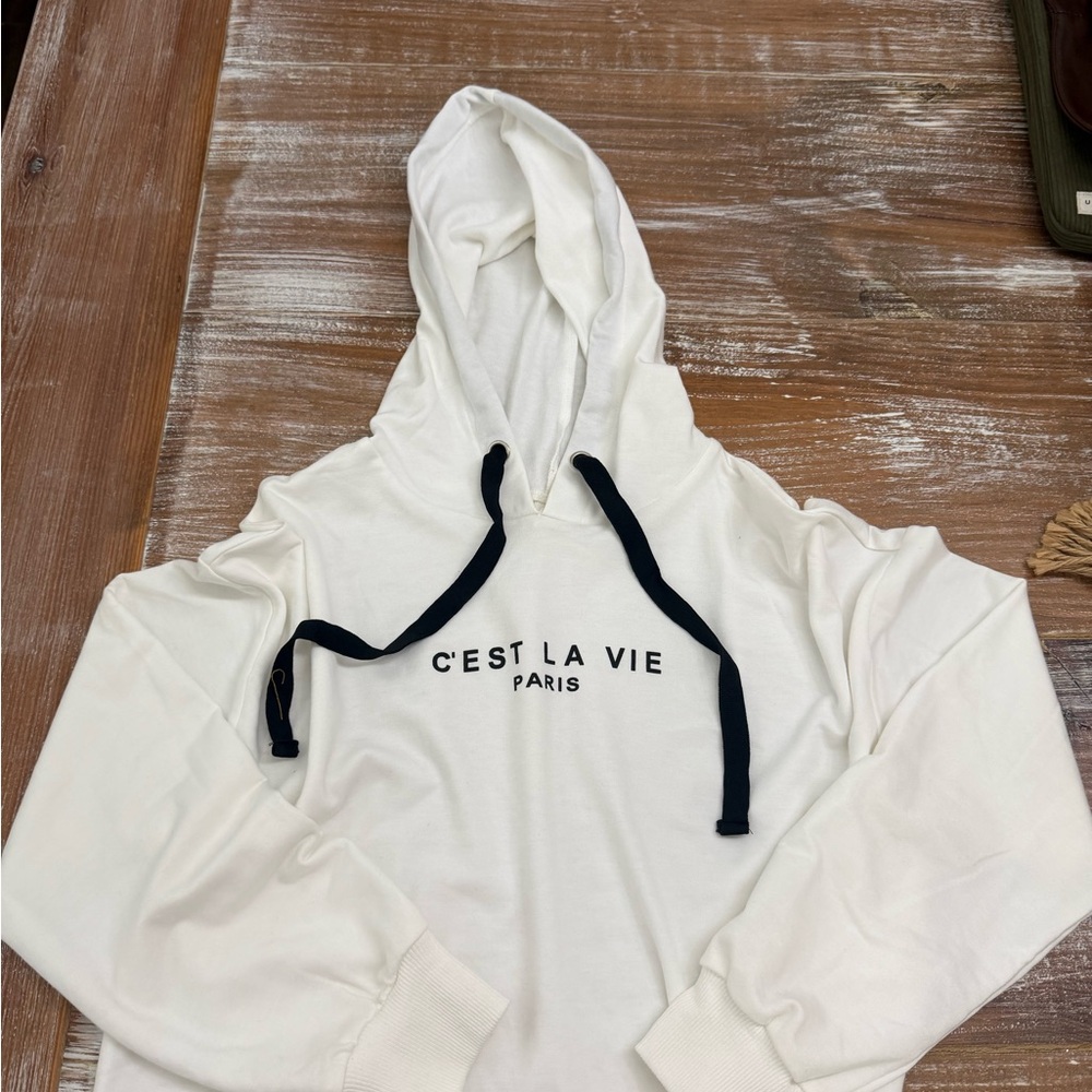 White Hoodie